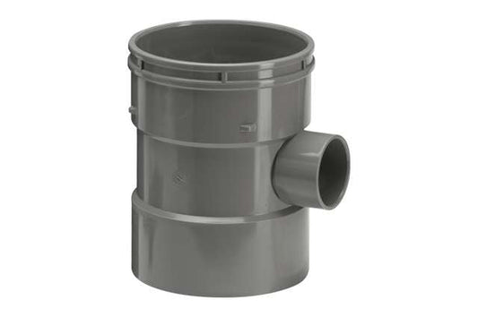 Terrain Solvent Soil 110mm Access Boss Pipe Grey