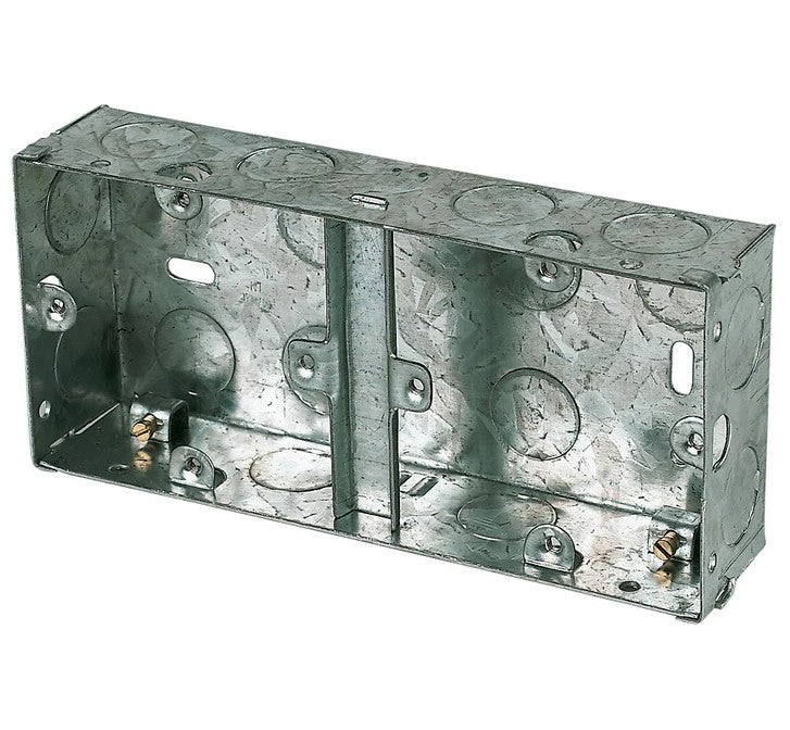 Mounting Box Flush 1 Gang + 1 Gang 35mm 1pc