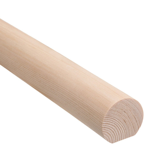Round Mopstick Handrail 1m