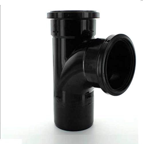 110MM Push Fit 90 Degree Double Socket Tee Branch