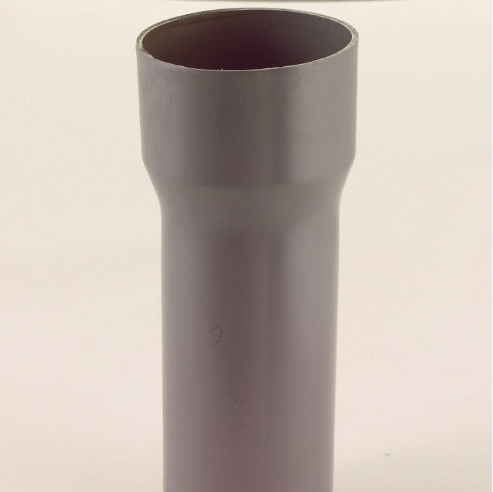 112mm PVC Pipe Reducer Long Grey