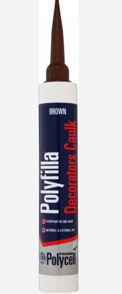 Decorators Caulk Brown 380ml