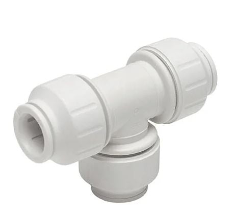 Plastic Push-Fit Equal Tee 15mm