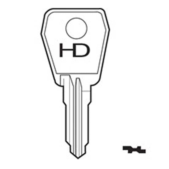 H215 LF40 L&F Key Blank