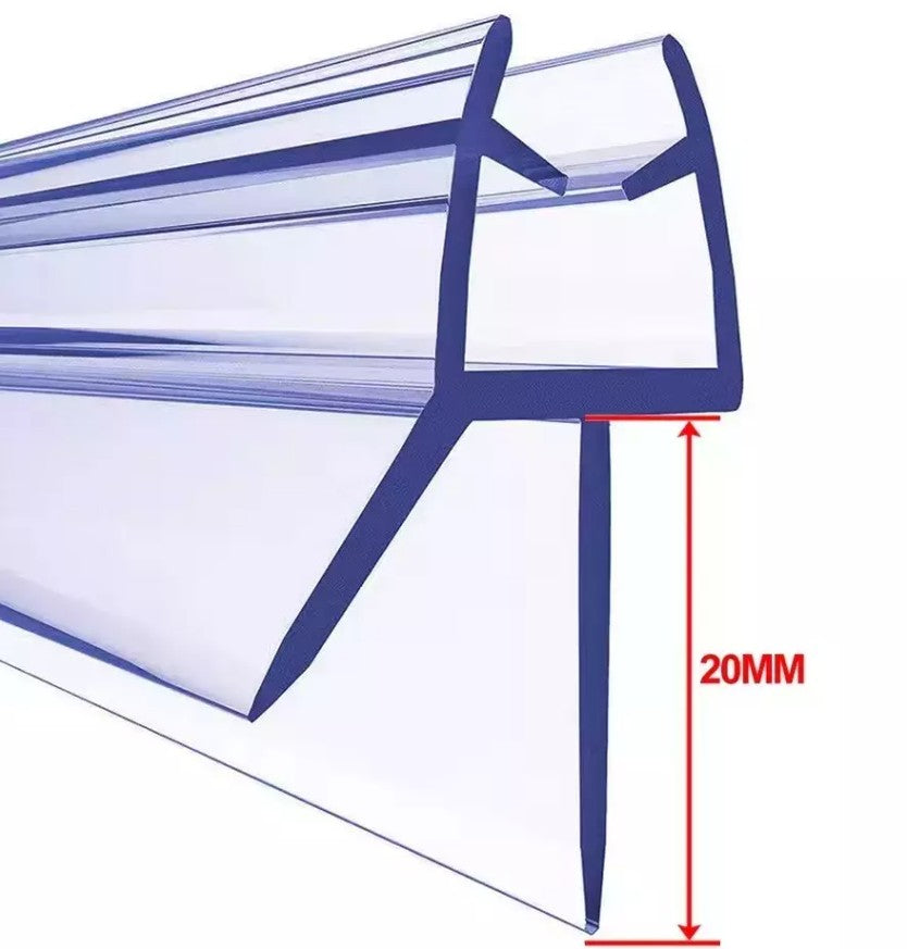 Bath Shower Screen Door Seal Strip 6-8mm